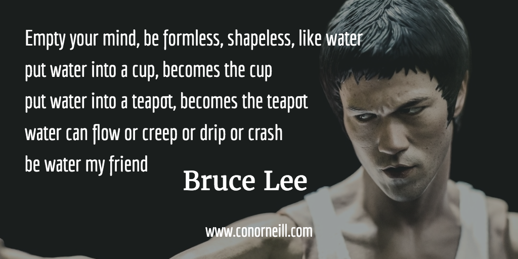 Be Water My Friend Bruce Lee Moving People To Action